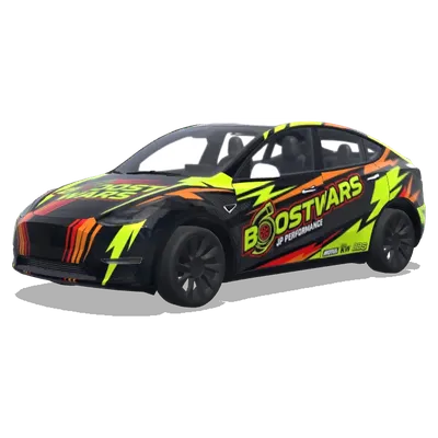 GTR Boostwars (Design Like the GTR Boostwars from JP Performance) – оклейка Tesla Model Y
