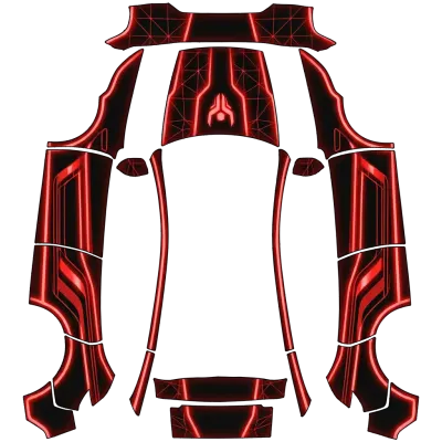 Tron Ares – Tesla Model Y wrap