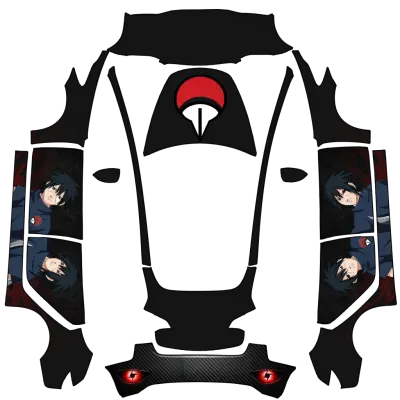 宇智波（Uchiha） – 特斯拉 Model 3 塗裝