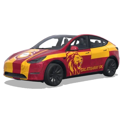 galatasaray – Tesla Model Y wrap