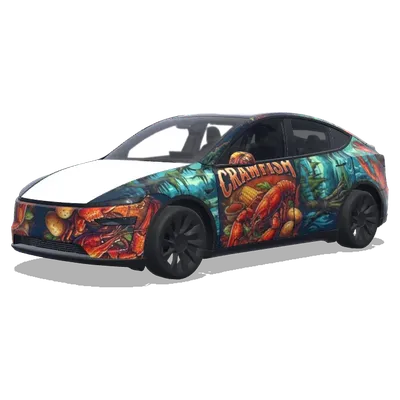 Krebse (Crawfish.) – Tesla Model Y Wrap