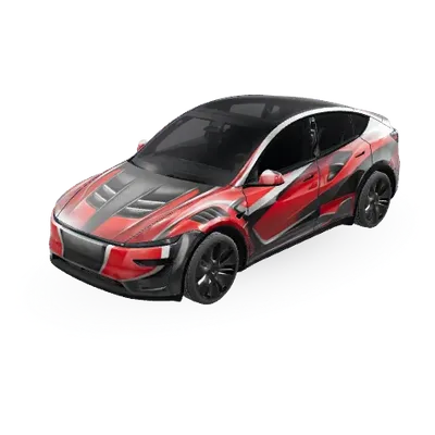 Supercoche (SuperCar) – wrap para Tesla Model Y