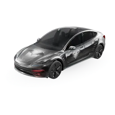 Batman – Tesla Model 3 Wrap