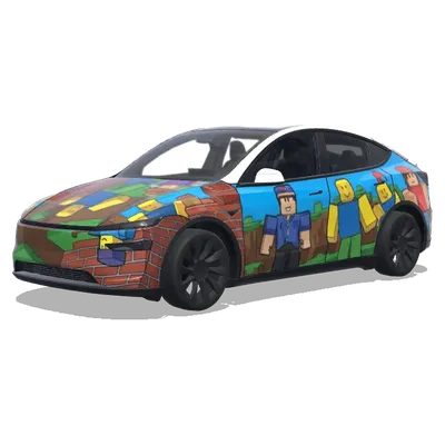roblox – Tesla Model Y wrap