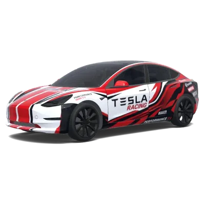 Red Stripe Performance – Tesla Model 3 wrap