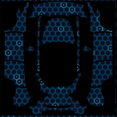 六邊形（Hex） – 特斯拉 Model Y 塗裝
