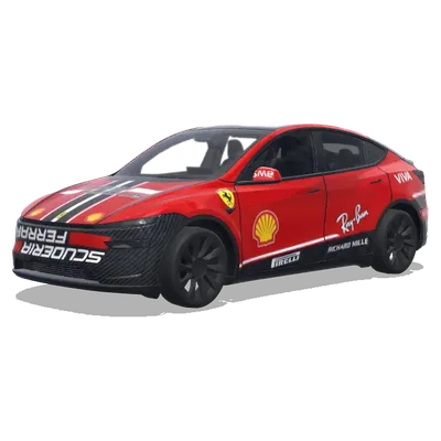 法拉利F1塗裝（F1 ferrari livery） – 特斯拉 Model Y 塗裝