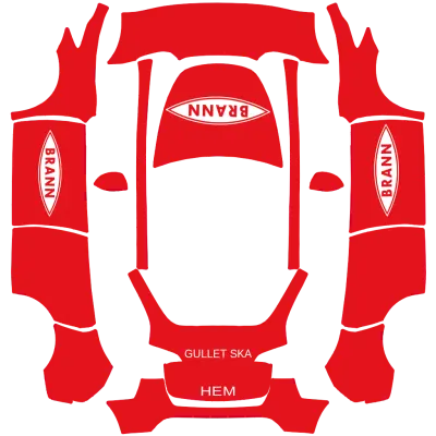 SK Brann – Tesla Model Y wrap
