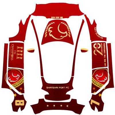 상하이 하이강 FC (SHANGHAIPORT FC) – 테슬라 Model 3 랩핑