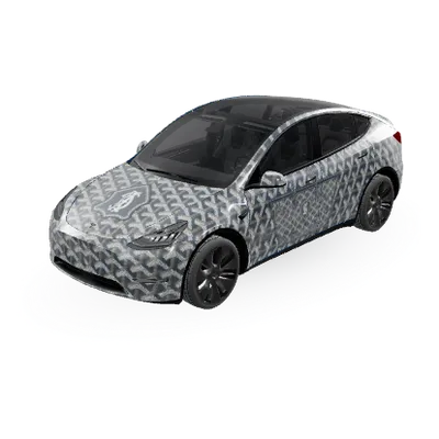 Goyard – Tesla Model Y Wrap