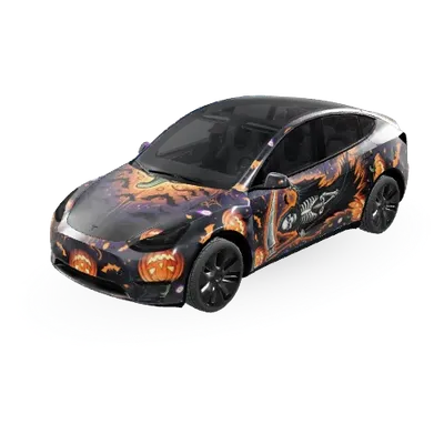 Halloween – Tesla Model Y Wrap