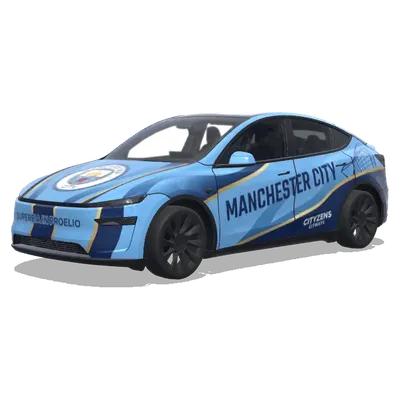Thème Manchester City (Cool Manchester City theme) – covering Tesla Model Y