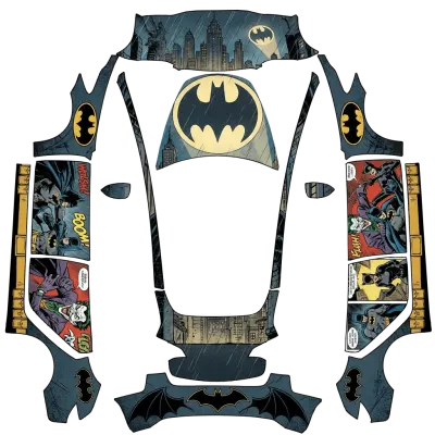 Batman – Tesla Model 3 Wrap
