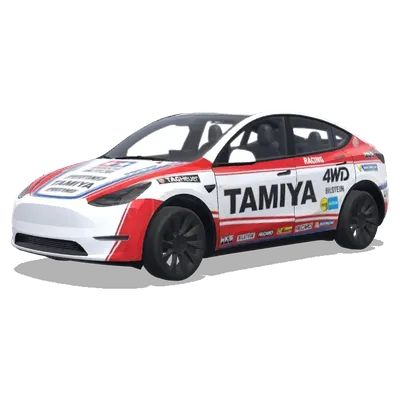 Tamiya Model Car (田宫模型车) – Tesla Model Y wrap