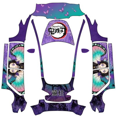 Demon Slayer 2 – Tesla Model 3 Wrap