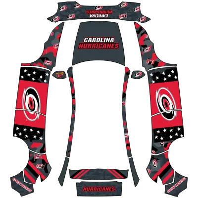 卡羅萊納颶風（Carolina Hurricanes） – 特斯拉 Model Y 塗裝