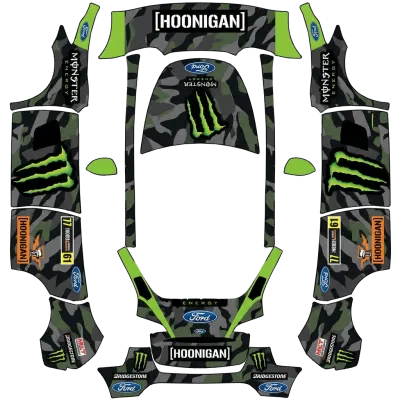 Ken Block Ford (Ken block ford) – Tesla Model Y Wrap