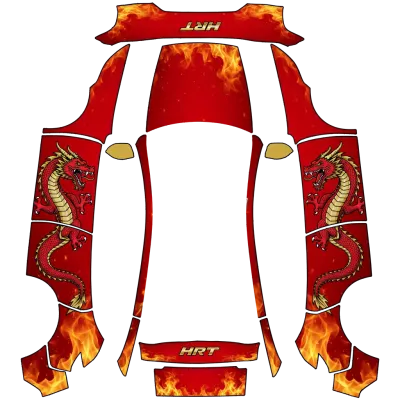 H Fire – Tesla Model Y Wrap