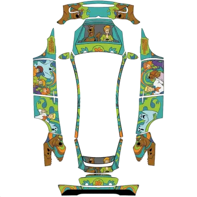 Scoob – Tesla Model X Wrap