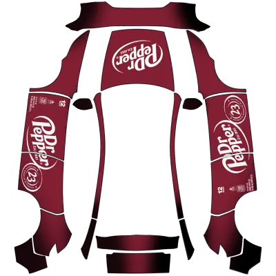 Dr Pepper (dr.pepper) – оклейка Tesla Model Y