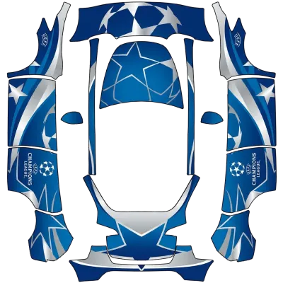 歐冠聯賽（Champions League） – 特斯拉 Model Y 塗裝