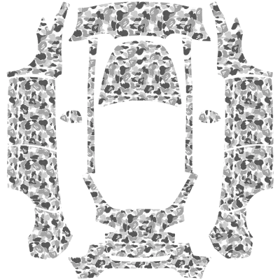 Bape Camo Gray – Tesla Model Y wrap