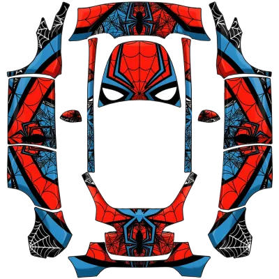 スパイダーマン (Spiderman) – テスラ Model Y ラッピング