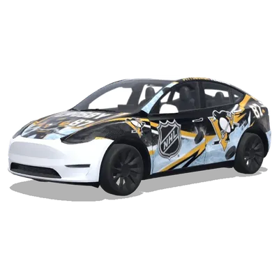 Sidney CrosbyNHL – Tesla Model Y wrap