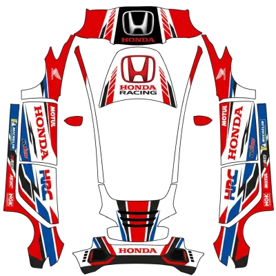 혼다 레이싱 (Honda racing) – 테슬라 Model 3 랩핑