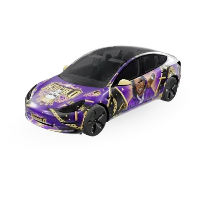 King Von – Tesla Model 3 Wrap
