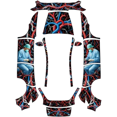 심장 수술 (Cardiac surgery) – 테슬라 Model Y 랩핑