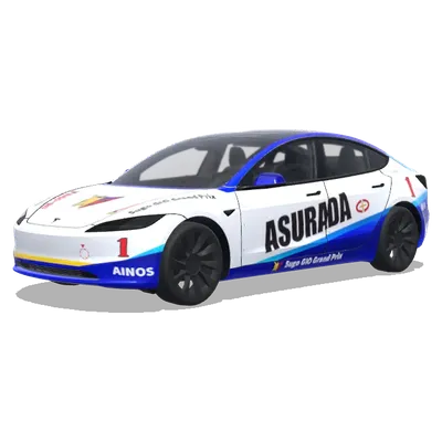 阿斯拉達（Asurada） – 特斯拉 Model 3 塗裝