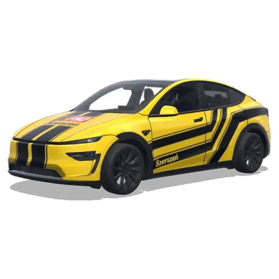Шершень из Blok Ekipa – оклейка Tesla Model Y