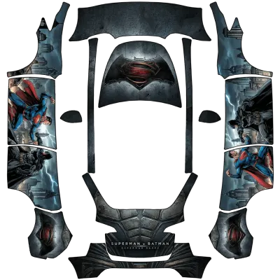 Batman v Superman – Tesla Model Y wrap
