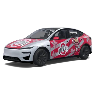 Ohio State Buckeyes – Tesla Model Y Wrap