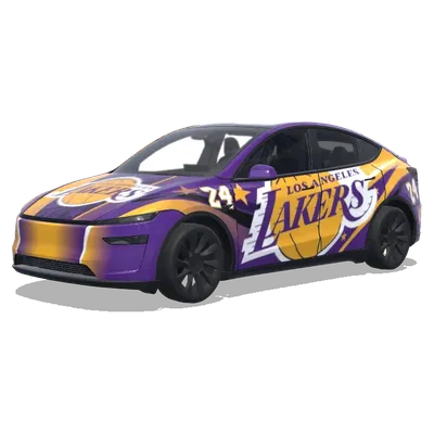 Lakers – Tesla Model Y wrap