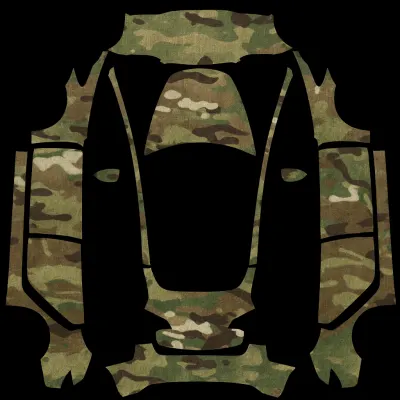 MultiCam Camouflage – Tesla Model 3 wrap