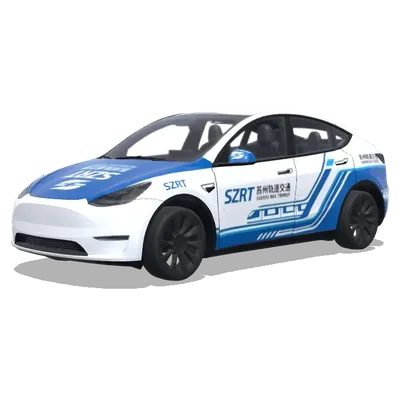 Метро Сучжоу (想要印有苏州轨道交通logo的涂装) – оклейка Tesla Model Y