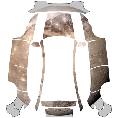 Ganymed (Ganymede moon wrap) – Tesla Model Y Wrap