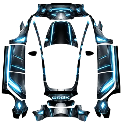 GROK – Tesla Model 3 wrap