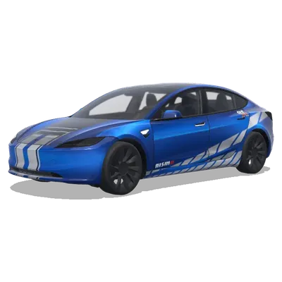 Fast & Furious Nissan skyline GTR R34 – Tesla Model 3 wrap