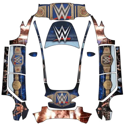 WWE – 테슬라 Model 3 랩핑