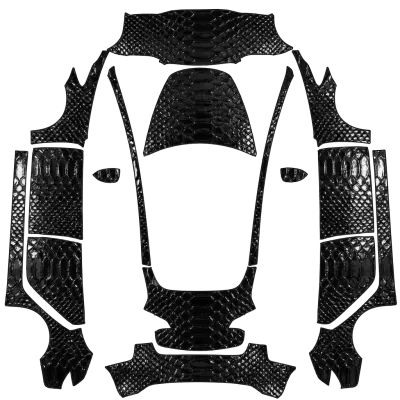 Piel de Serpiente (snakeskin) – wrap para Tesla Model 3