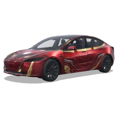 아이언맨 (Iron man) – 테슬라 Model 3 랩핑