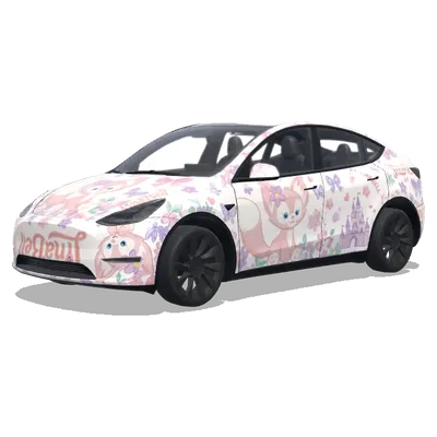 Disney LinaBell Skin (生成一个迪士尼的玲娜贝儿皮肤) – Tesla Model Y wrap