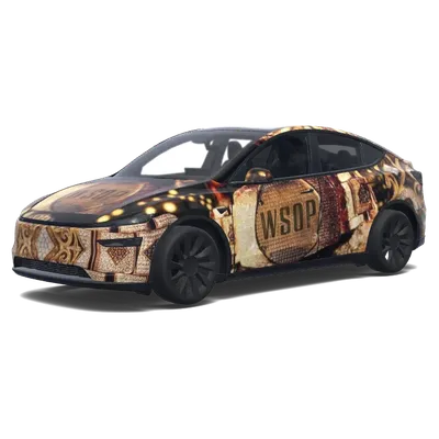빈티지 위스키 랩 – 테슬라 Model Y 랩핑