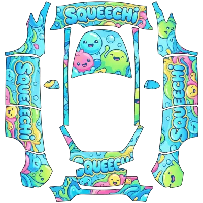 Squeechi – 테슬라 Model Y 랩핑