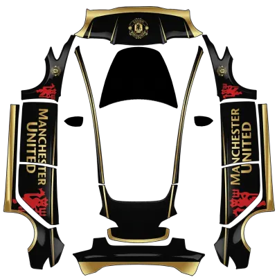맨체스터 유나이티드 프리미엄 (Manchester United - Premium) – 테슬라 Model 3 랩핑