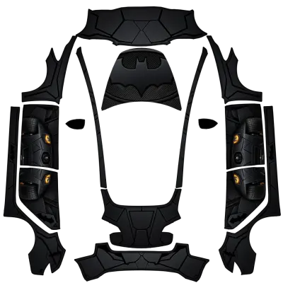 배트모바일 (Batmobile) – 테슬라 Model 3 랩핑