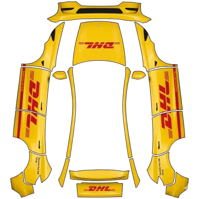 DHL – 테슬라 Model Y 랩핑